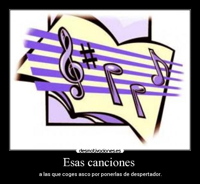 Esas canciones -