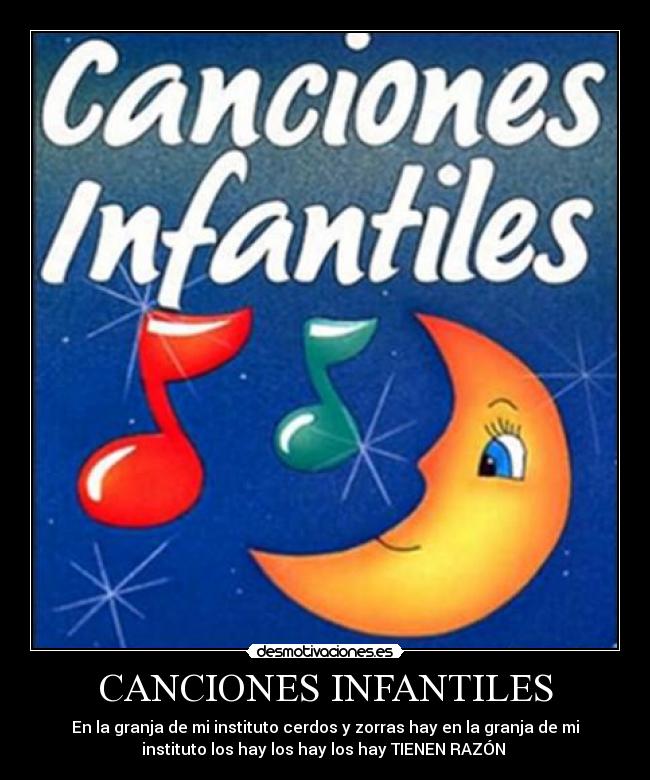 CANCIONES INFANTILES - 
