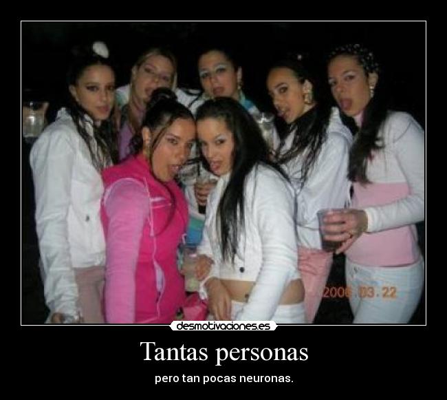 Tantas personas - 