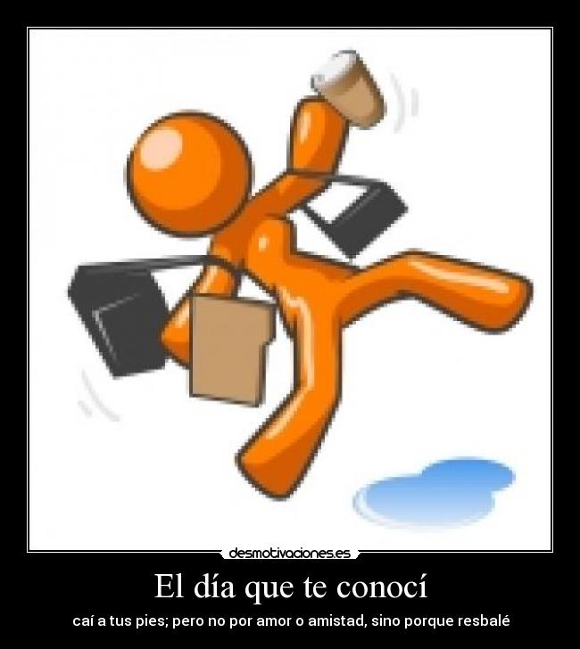 El día que te conocí -