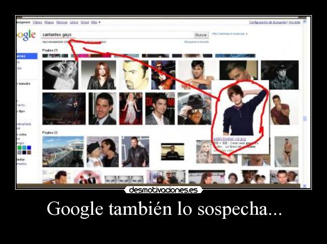Google también lo sospecha... -