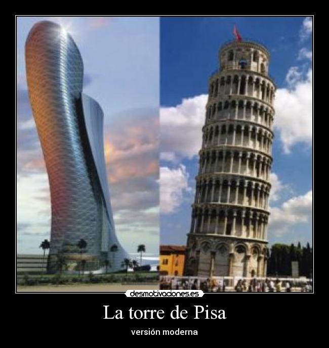 La torre de Pisa - 