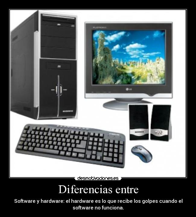 Diferencias entre -