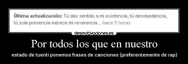 Por todos los que en nuestro - 