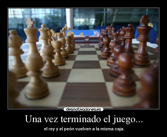 Una vez terminado el juego... - 