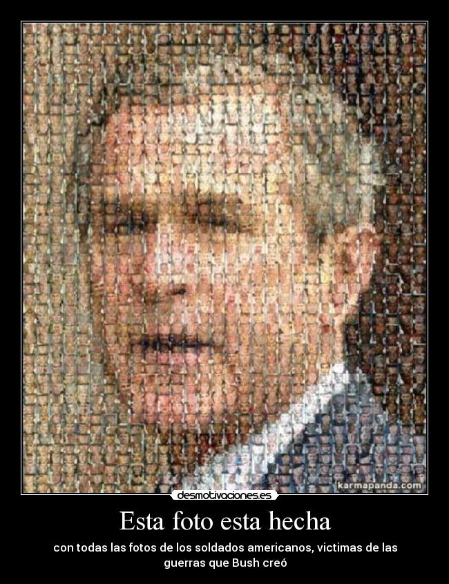 carteles bush desmotivaciones