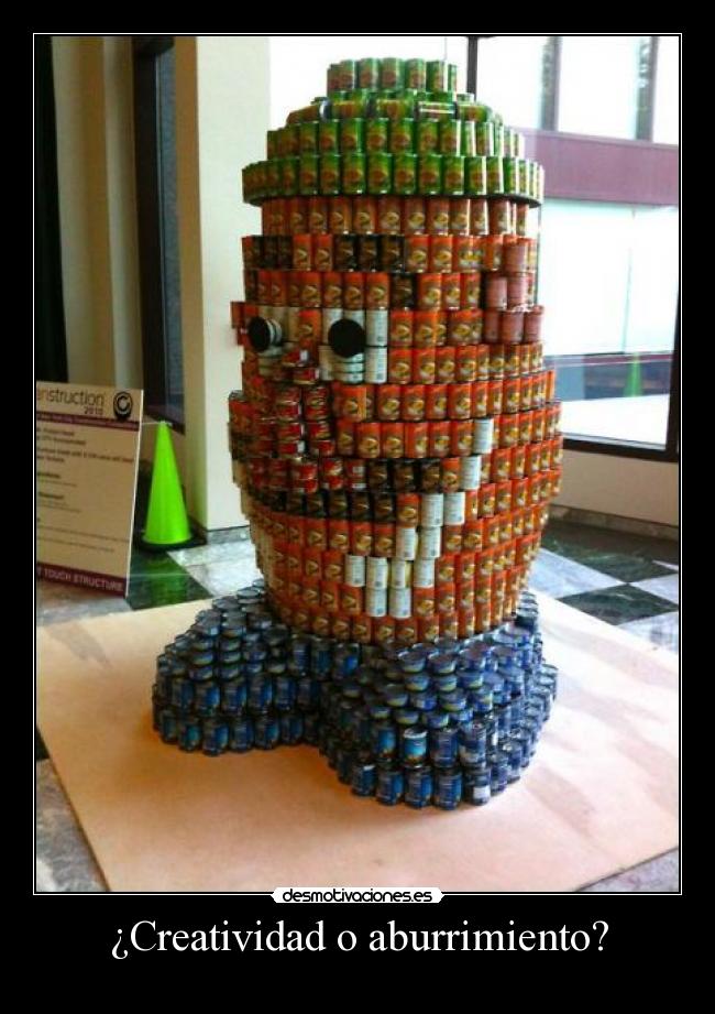 ¿Creatividad o aburrimiento? - 