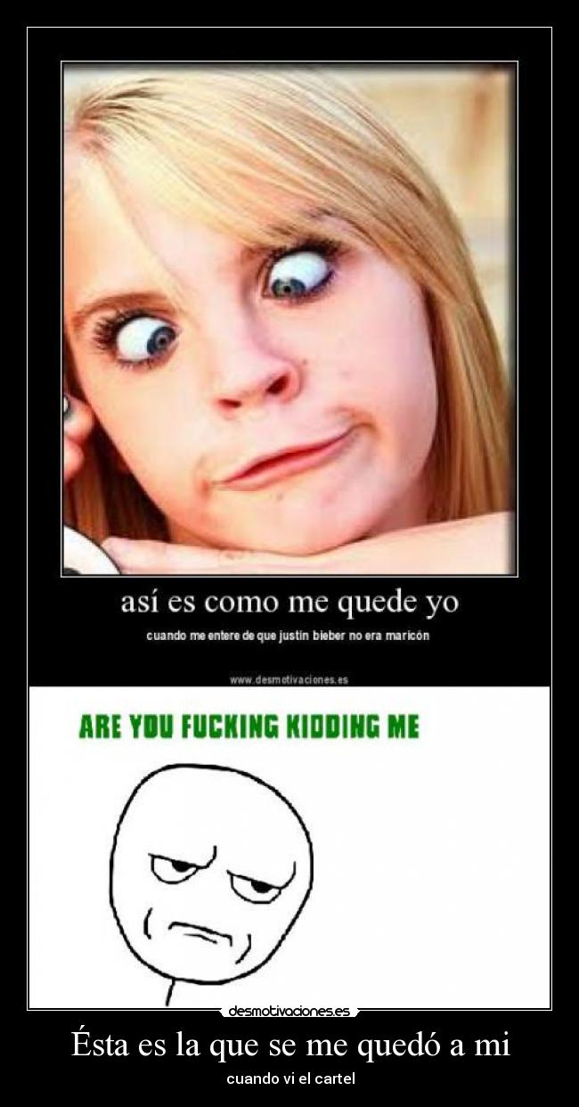 Ésta es la que se me quedó a mi - cuando vi el cartel