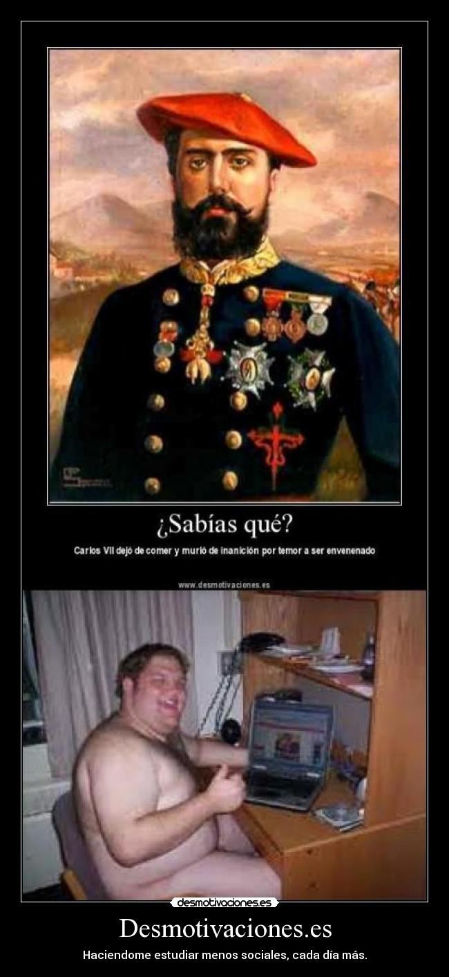 Desmotivaciones.es - Haciendome estudiar menos sociales, cada día más.