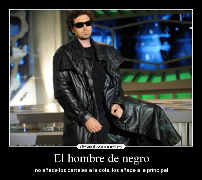 El hombre de negro - 