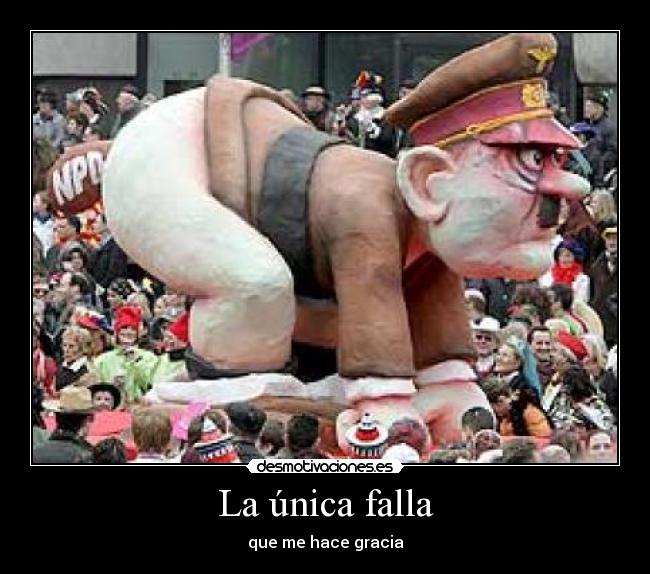 La única falla - 