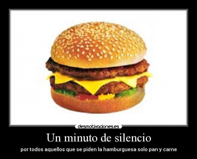 Un minuto de silencio -