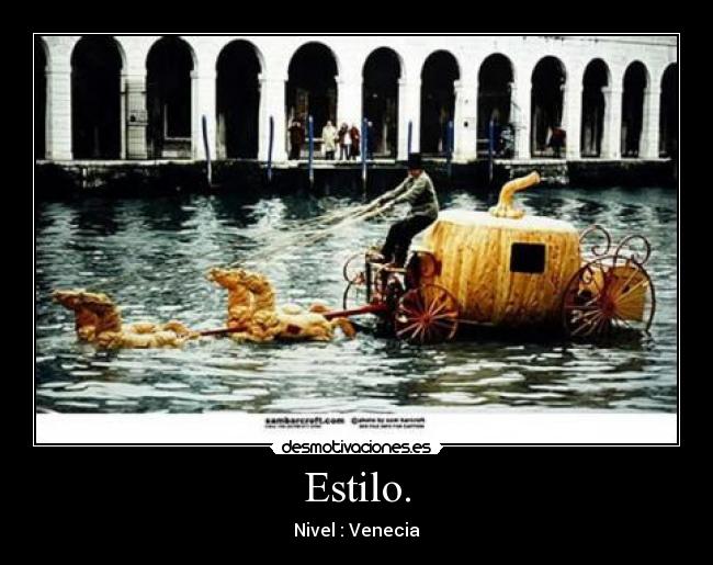 Estilo. - Nivel : Venecia