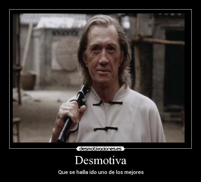 Desmotiva - Que se halla ido uno de los mejores
