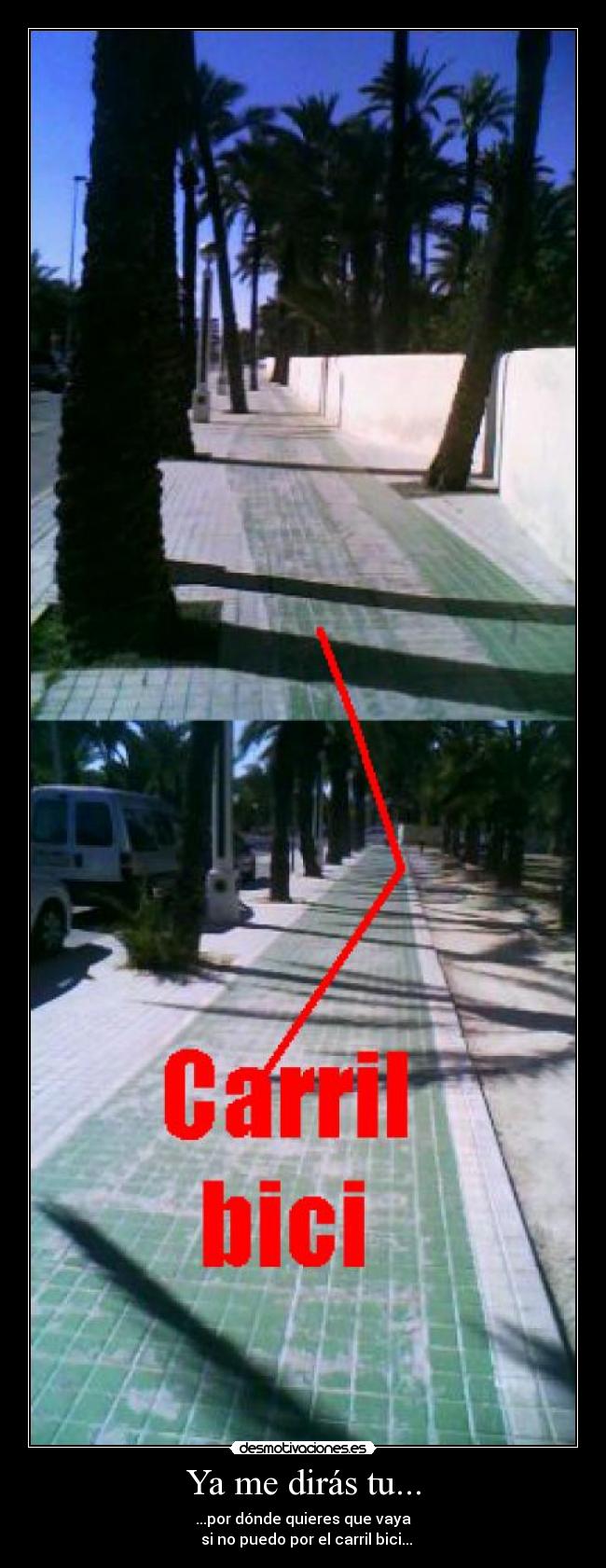 Ya me dirás tu... -