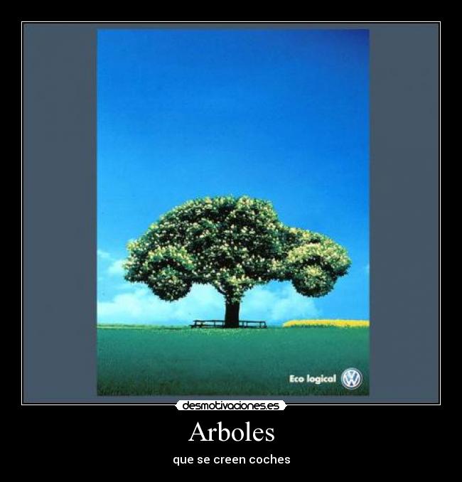 Arboles - que se creen coches