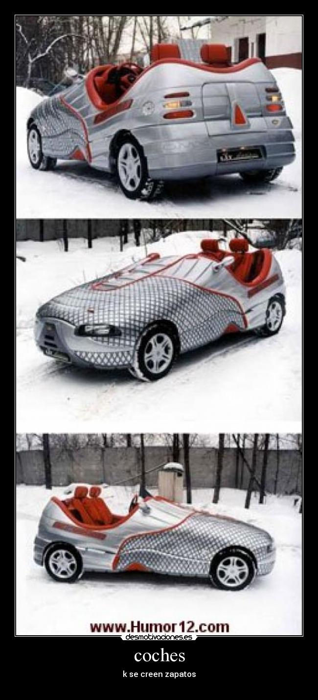 coches - k se creen zapatos