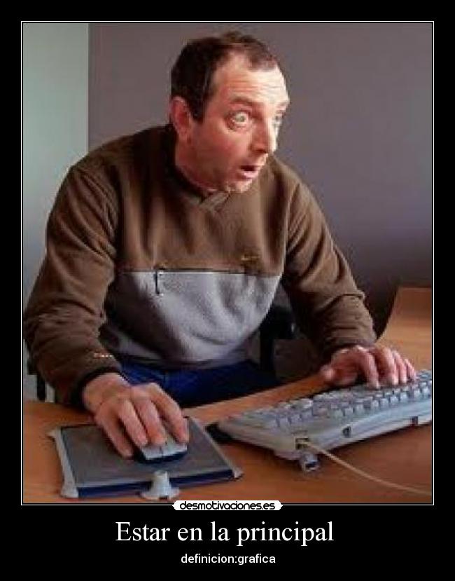 Estar en la principal -