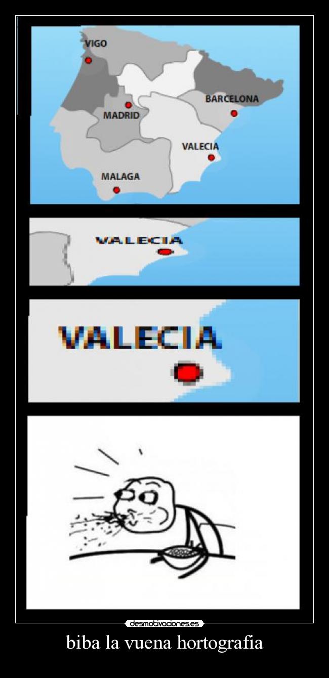 biba la vuena hortografia -