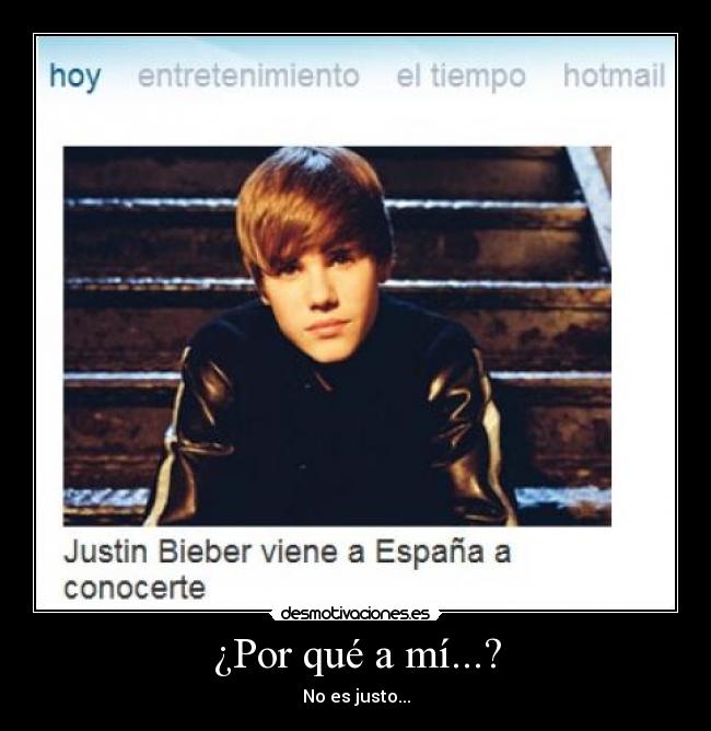 carteles justin bieber desmotivaciones