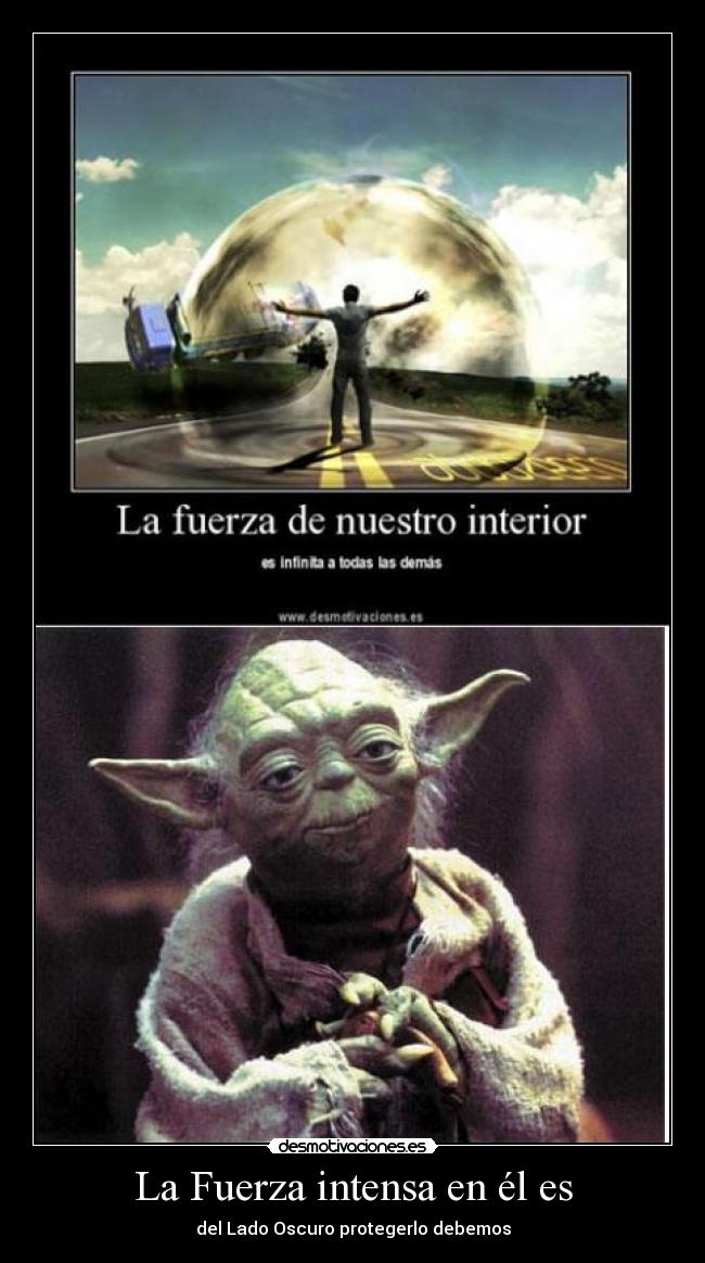 La Fuerza intensa en él es -