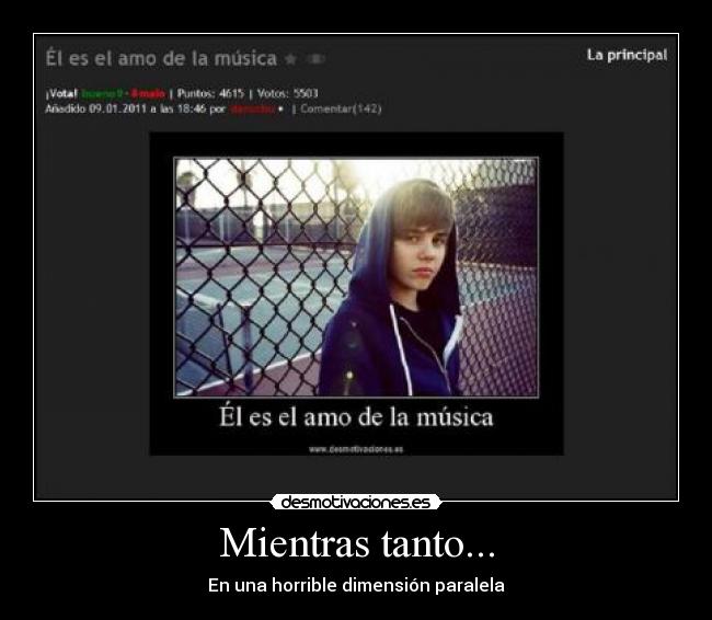 Mientras tanto... - En una horrible dimensión paralela