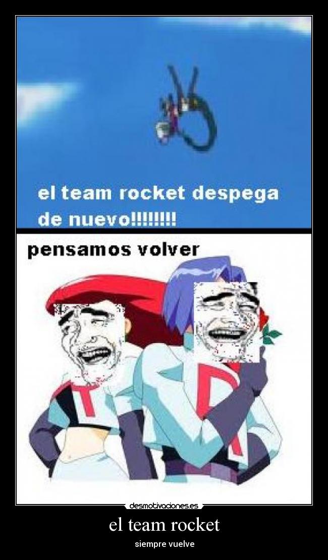 el team rocket - siempre vuelve