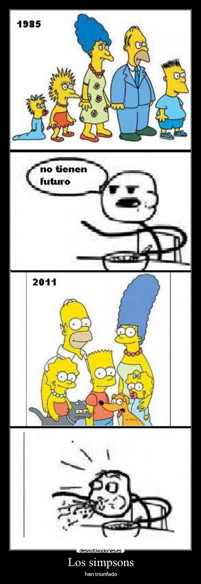 carteles simpsons lossimpsons19852011 desmotivaciones