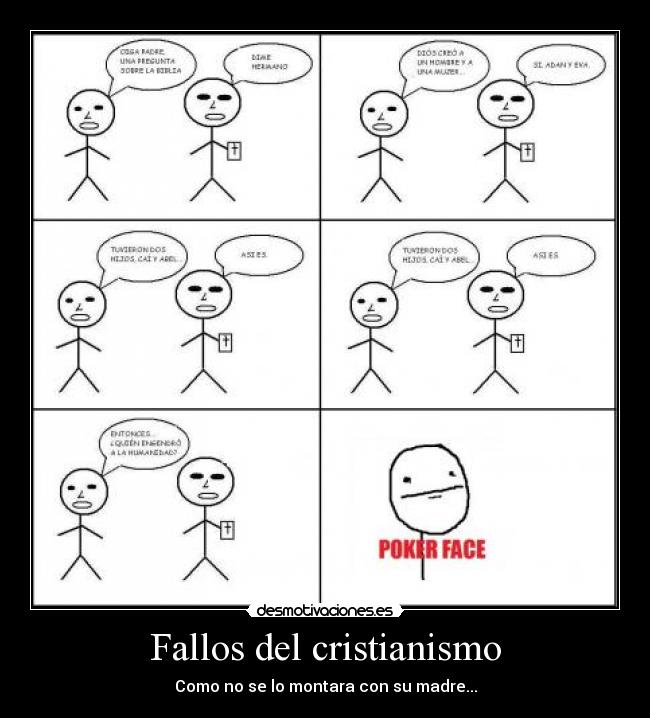 Fallos del cristianismo -