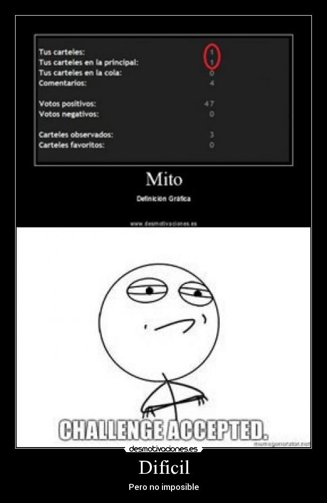 Dificil - Pero no imposible