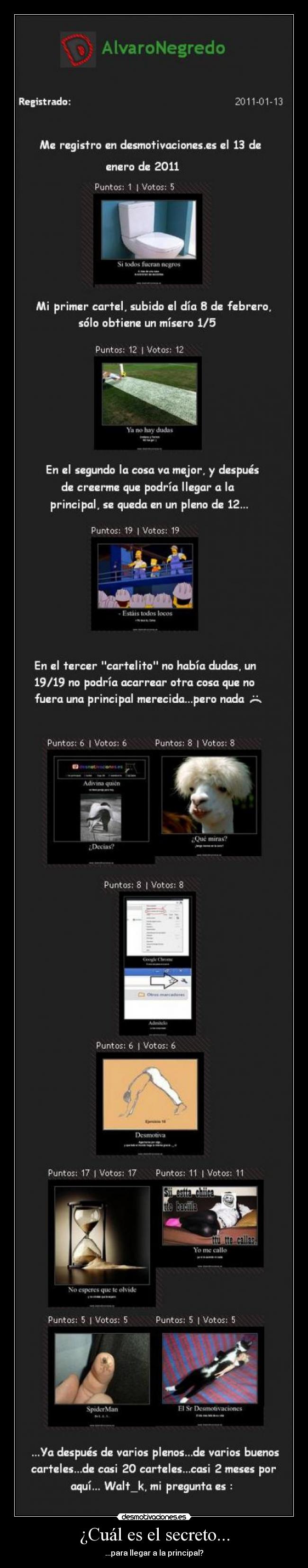 ¿Cuál es el secreto... -