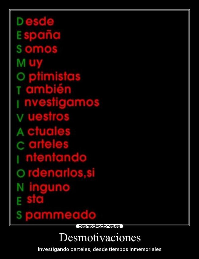 Desmotivaciones - 