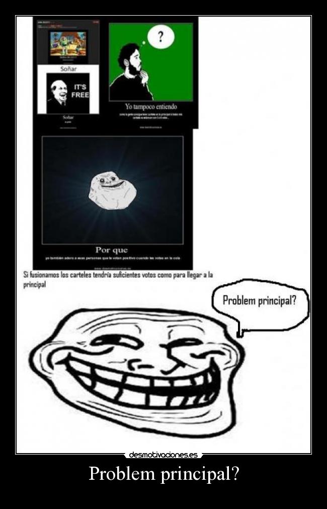 Problem principal? - 