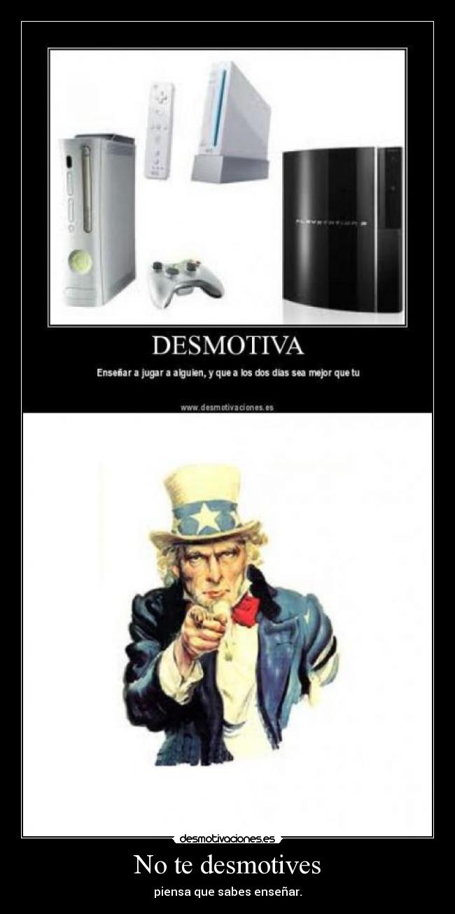 No te desmotives - 