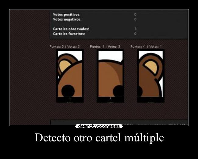 Detecto otro cartel múltiple - 