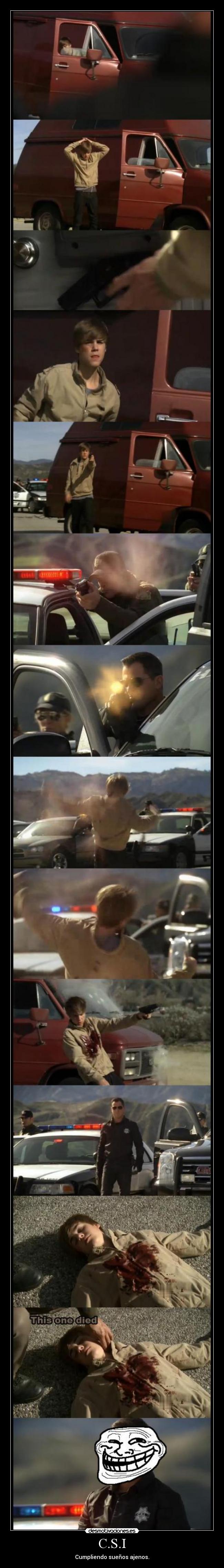 C.S.I - Cumpliendo sueños ajenos.