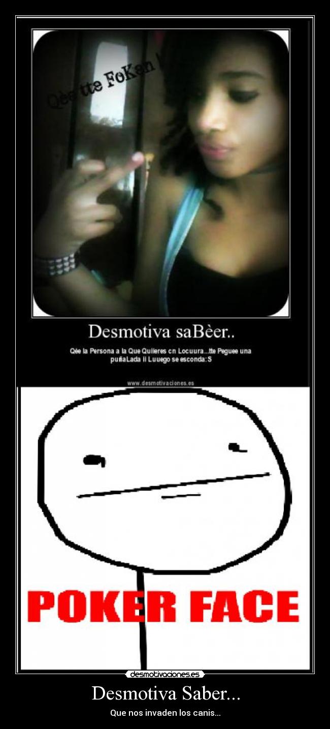Desmotiva Saber... - 