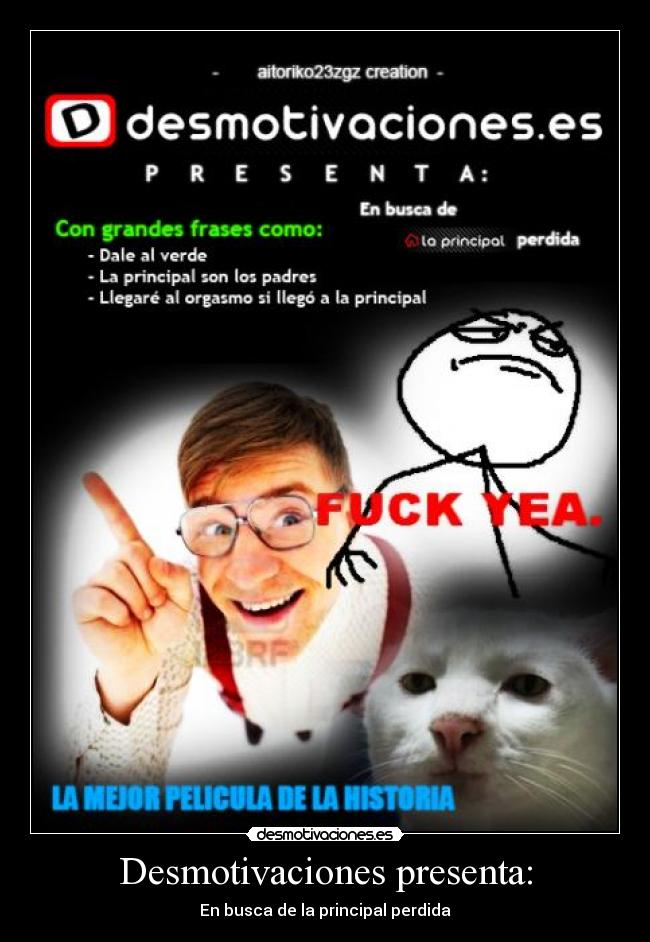 Desmotivaciones presenta: - 