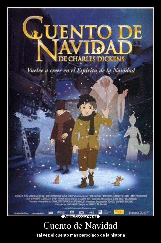 carteles navidad cuento navidad desmotivaciones
