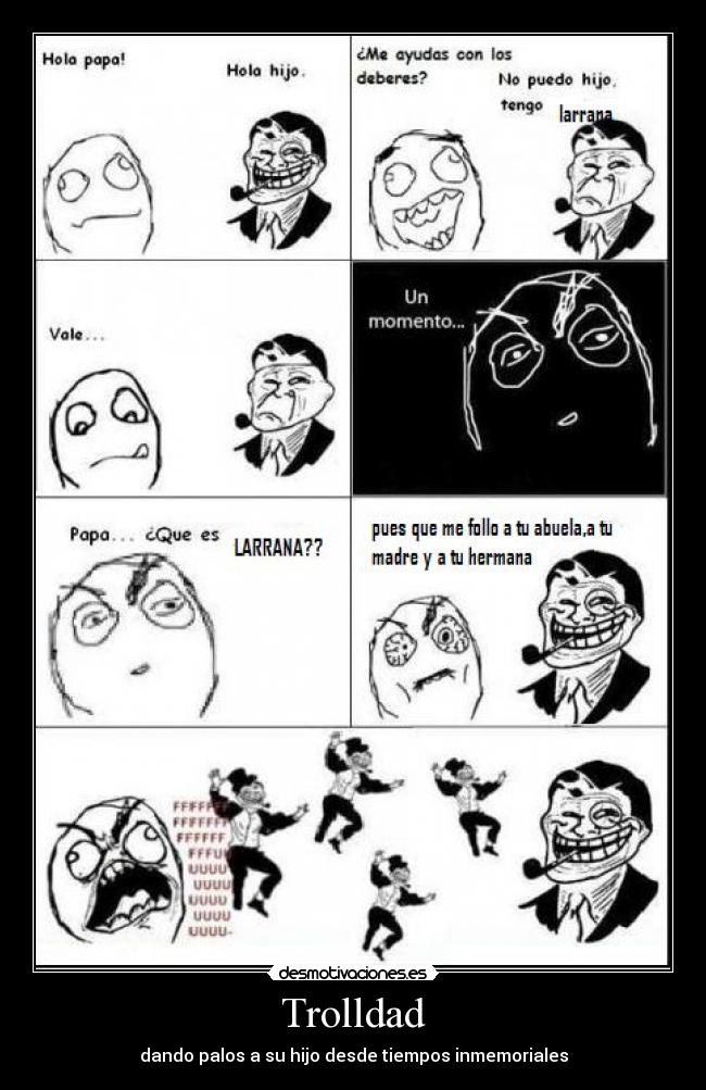 carteles trolldad desmotivaciones