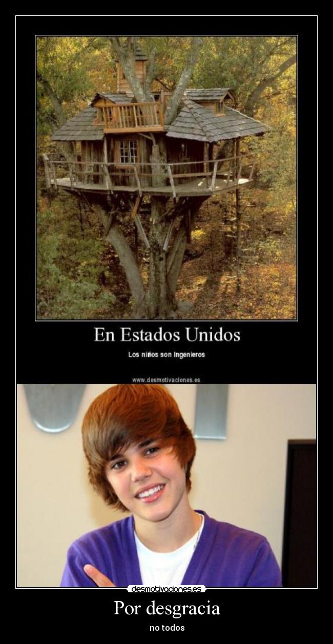 Por desgracia - no todos