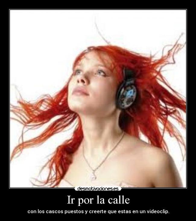 Ir por la calle -