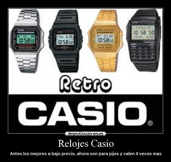 Relojes Casio -