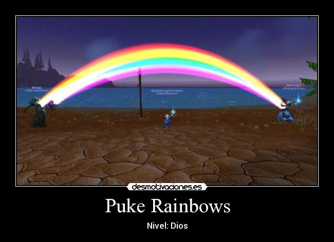 Puke Rainbows - Nivel: Dios