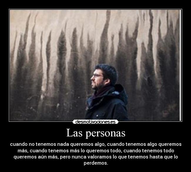 Las personas -