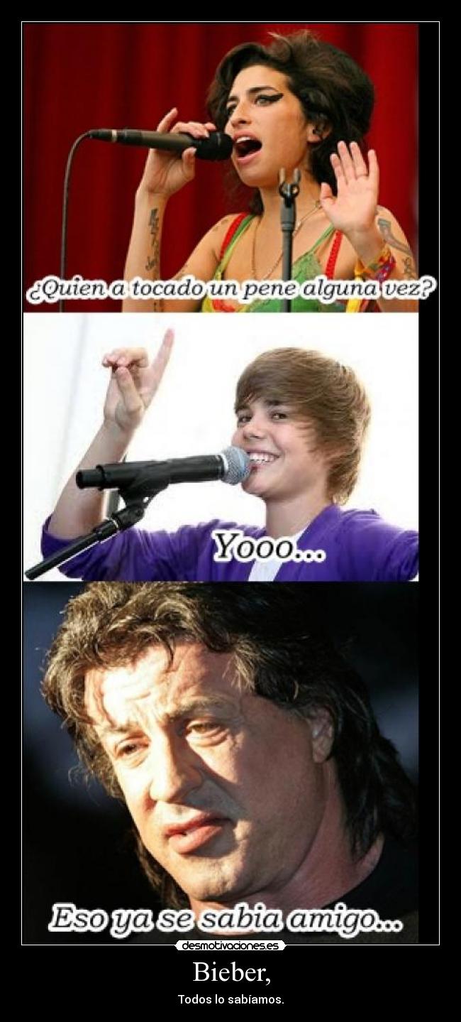 Bieber, -