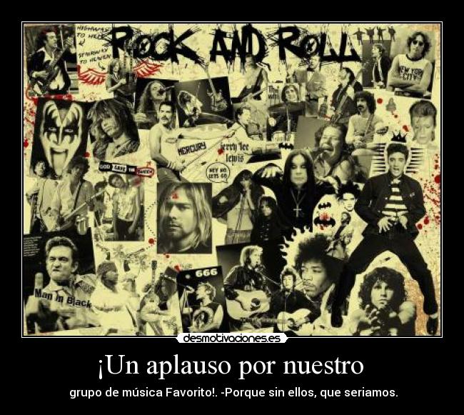 ¡Un aplauso por nuestro  - 