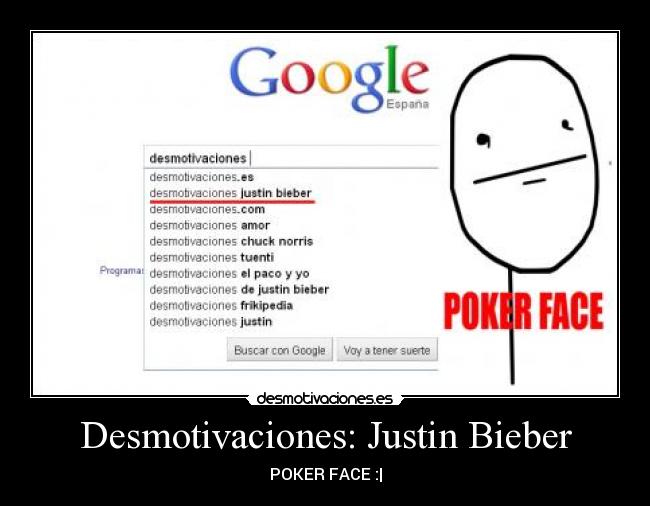 Desmotivaciones: Justin Bieber -