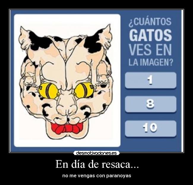 En día de resaca... - 