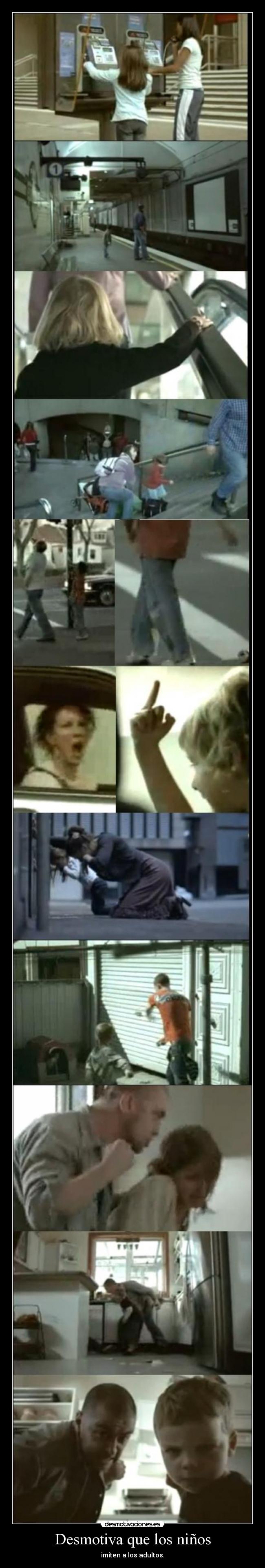 Desmotiva que los niños -